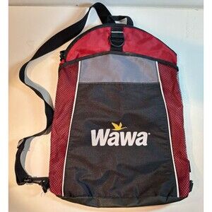 Wawa Red and Black Crossbody Swag Bag Hard to Find Never Used